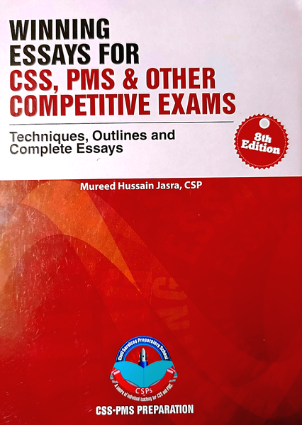 Winning Essays For CSS PMS 8th Edition by Mureed Hussain Jasra