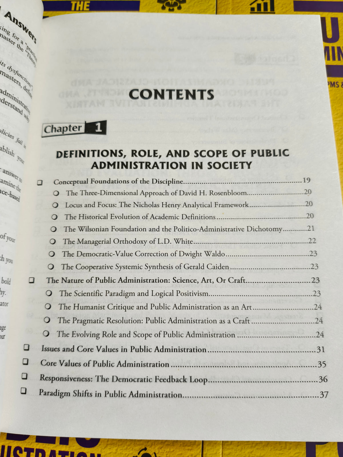 The Public Administration by Adil Riaz Gondal