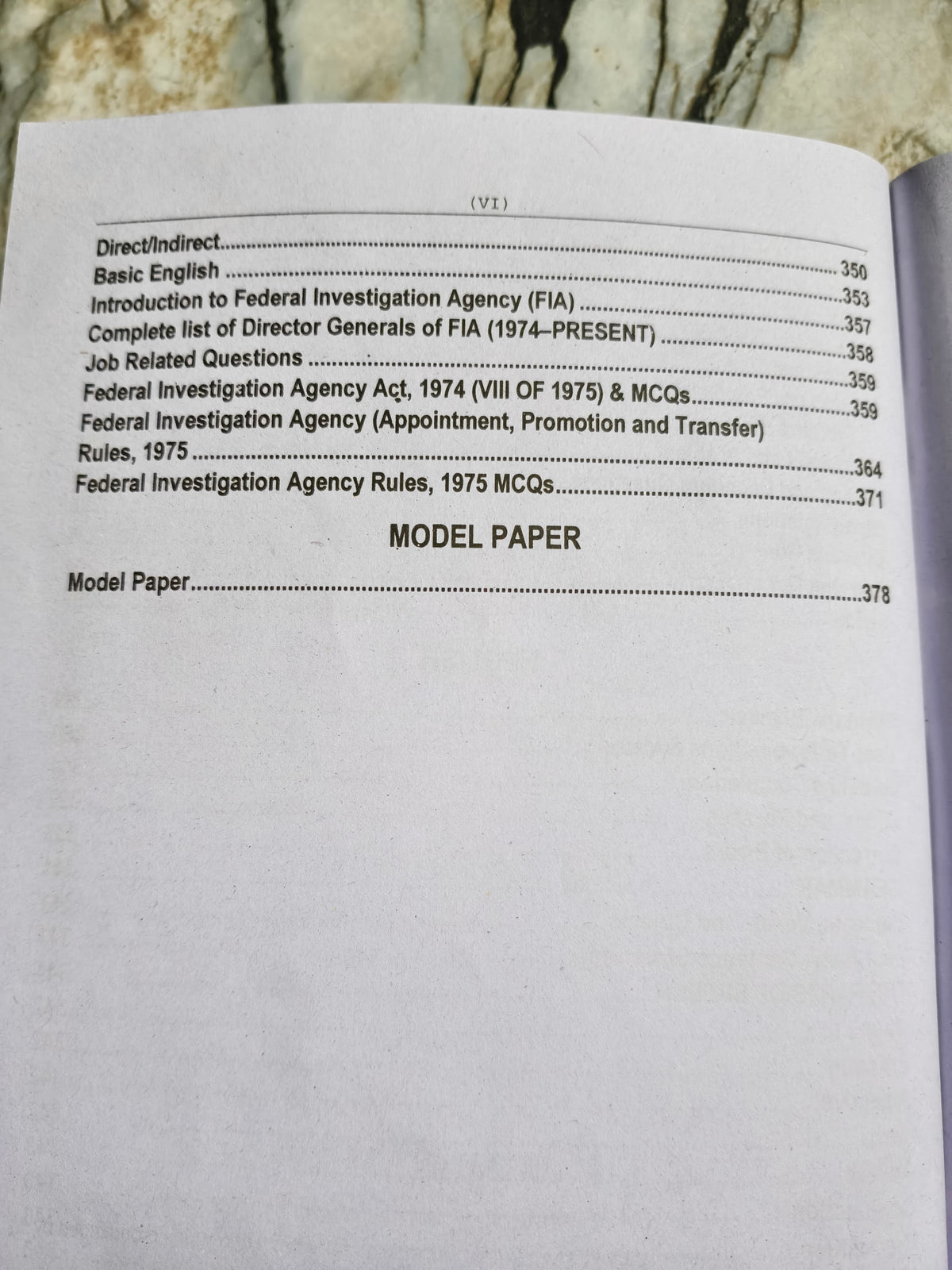 Federal Investigation Agency (FIA) Superintendent MCQs – Recruitment Guide