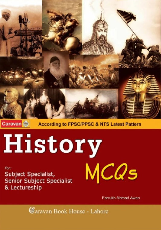 History MCQs For Lecturer & Subject Specialist By Farrukh Ahmad Awan -Caravan