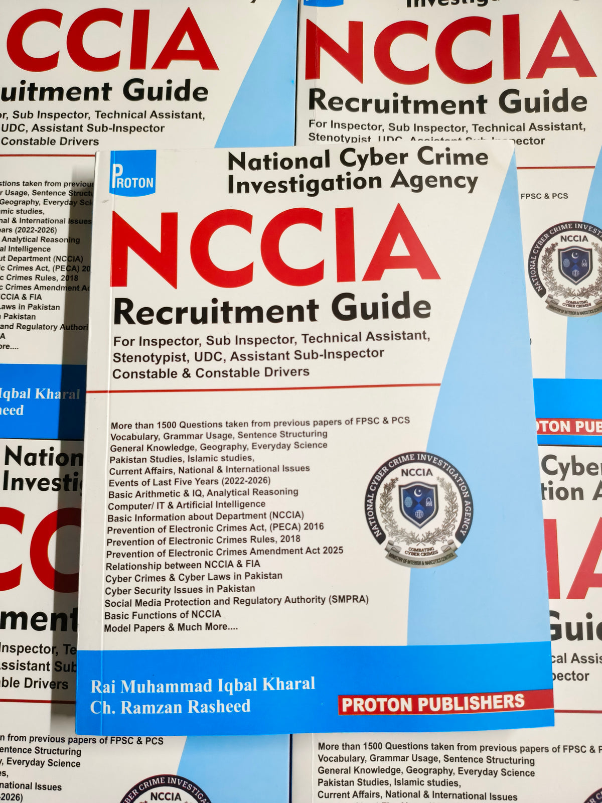 NCCIA Recruitment Guide By Rai Muhammad Iqbal Kharal & Ch. Ramzan Rasheed